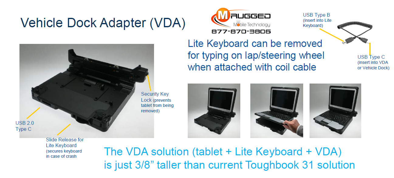 Toughbook VDA Keyboard