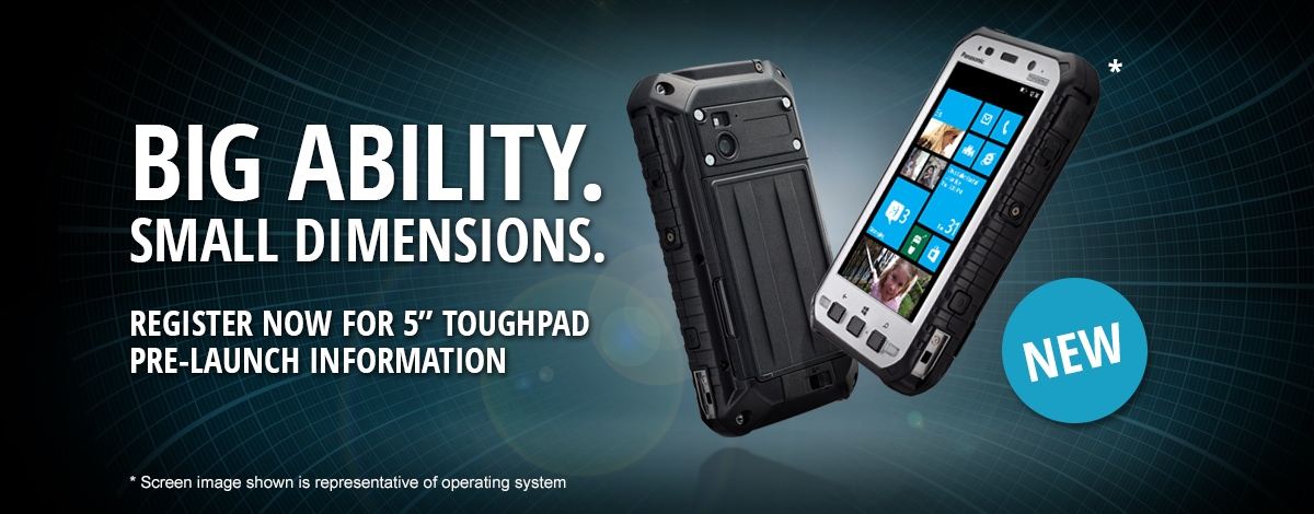 Panasonic 5" Toughpad FZ-X1 and FZ-E1