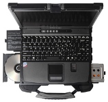 The Getac Fully Rugged B300 - Optional 1200 nit Touchscreen MIL-STD 810G Certified and IP65 Compliance 5 year warranty (includes accidental damage)